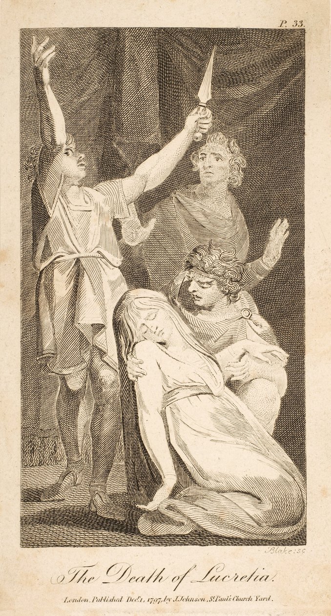La morte di Lucrezia, da Allen