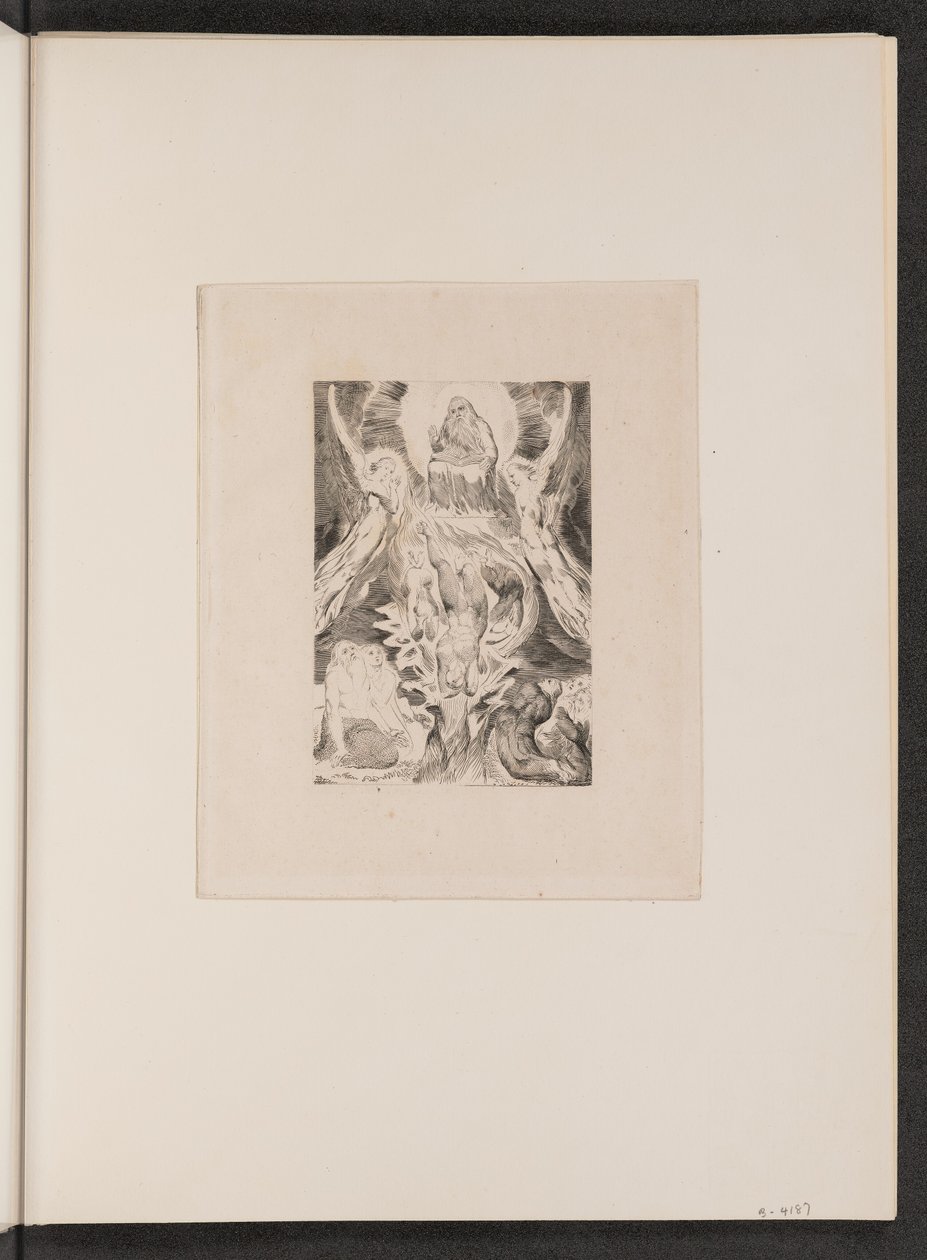 La Caduta di Satana da William Blake