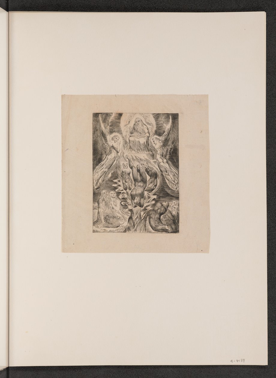 La Caduta di Satana da William Blake