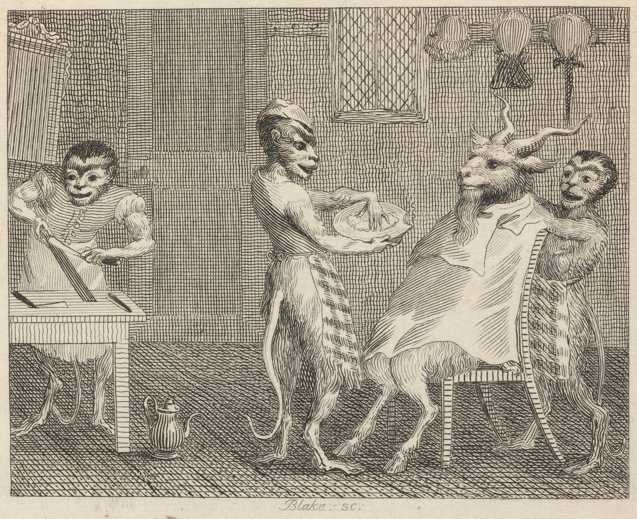 La Capra Senza Barba da William Blake