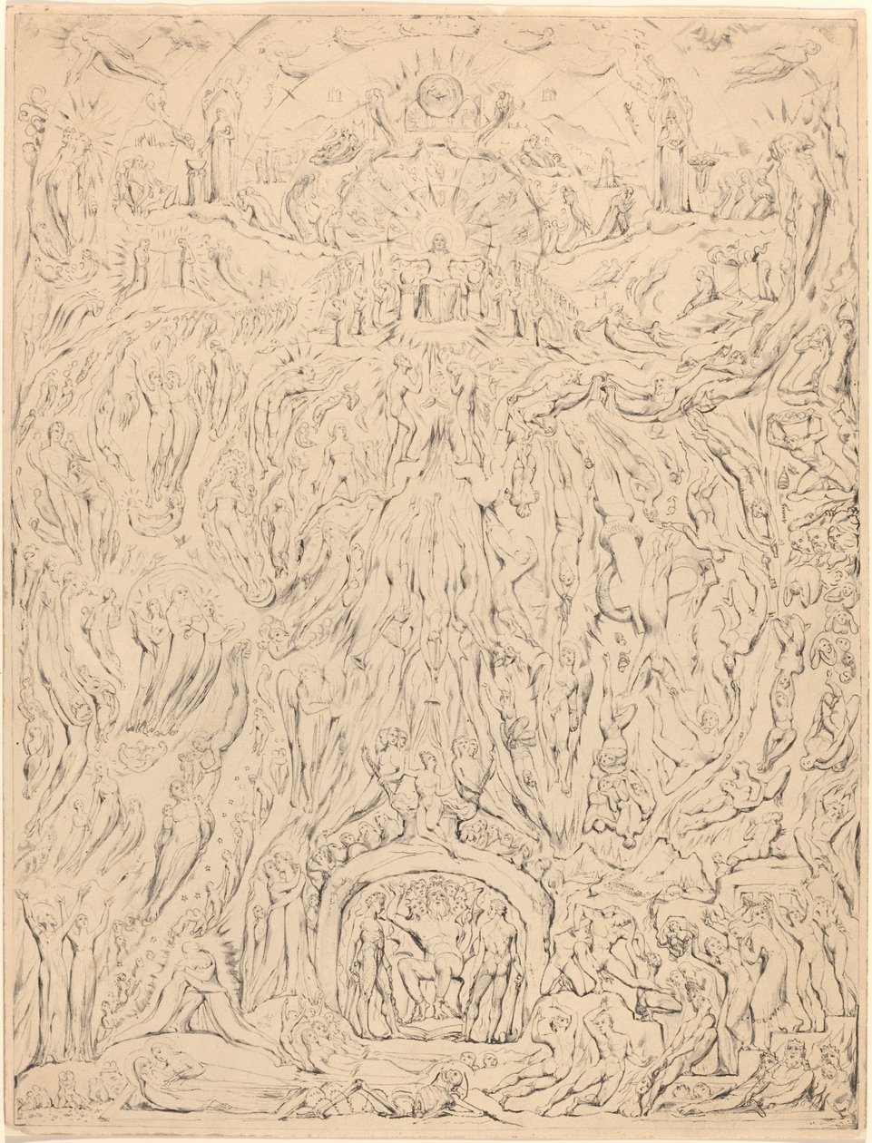 Il Giudizio Universale da William Blake