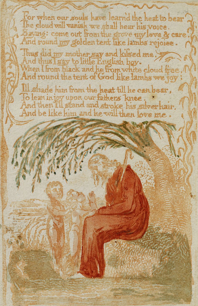 Il piccolo ragazzo nero, da Songs of Innocence da William Blake