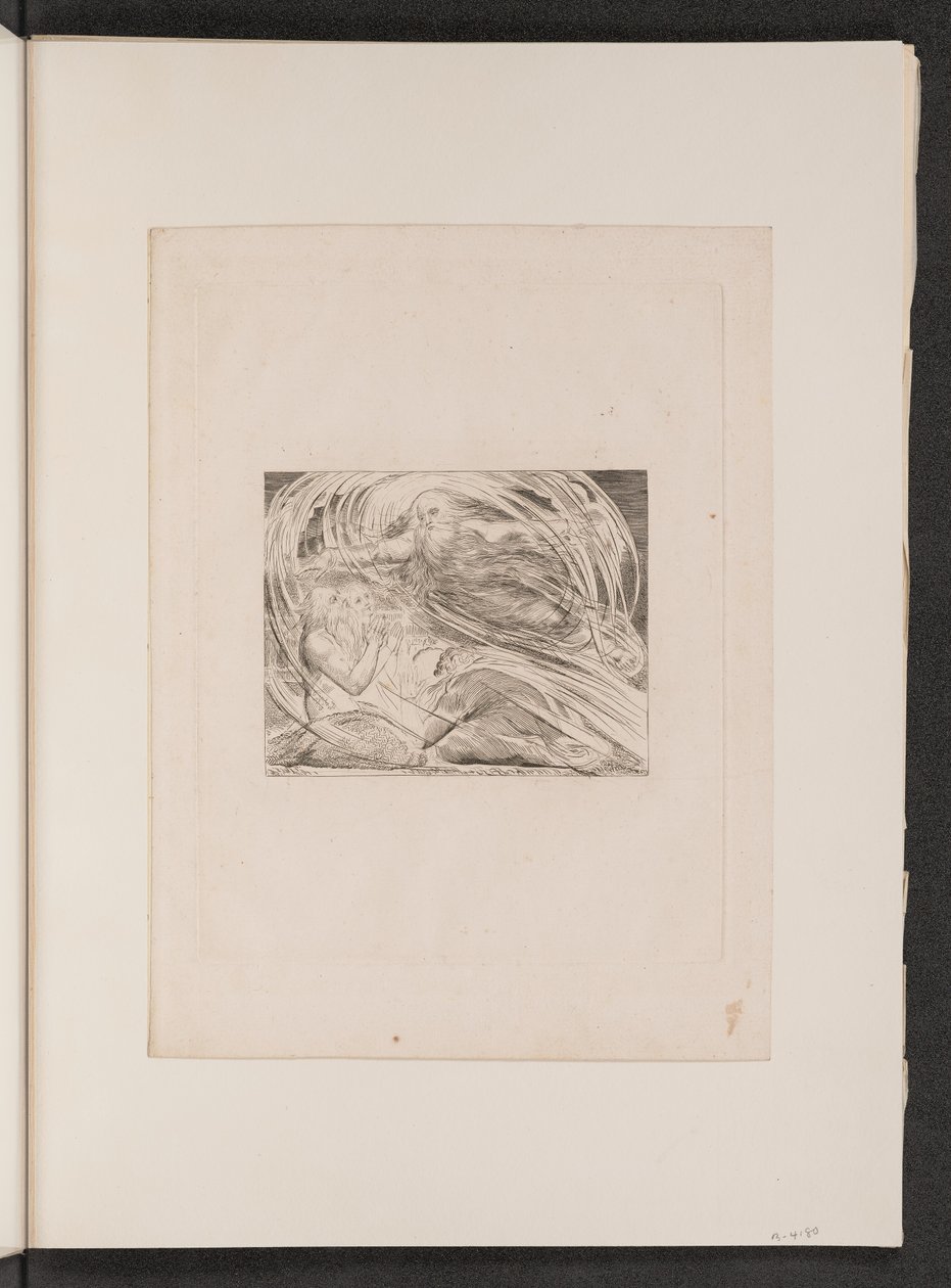 Il Signore risponde a Giobbe dal turbine da William Blake