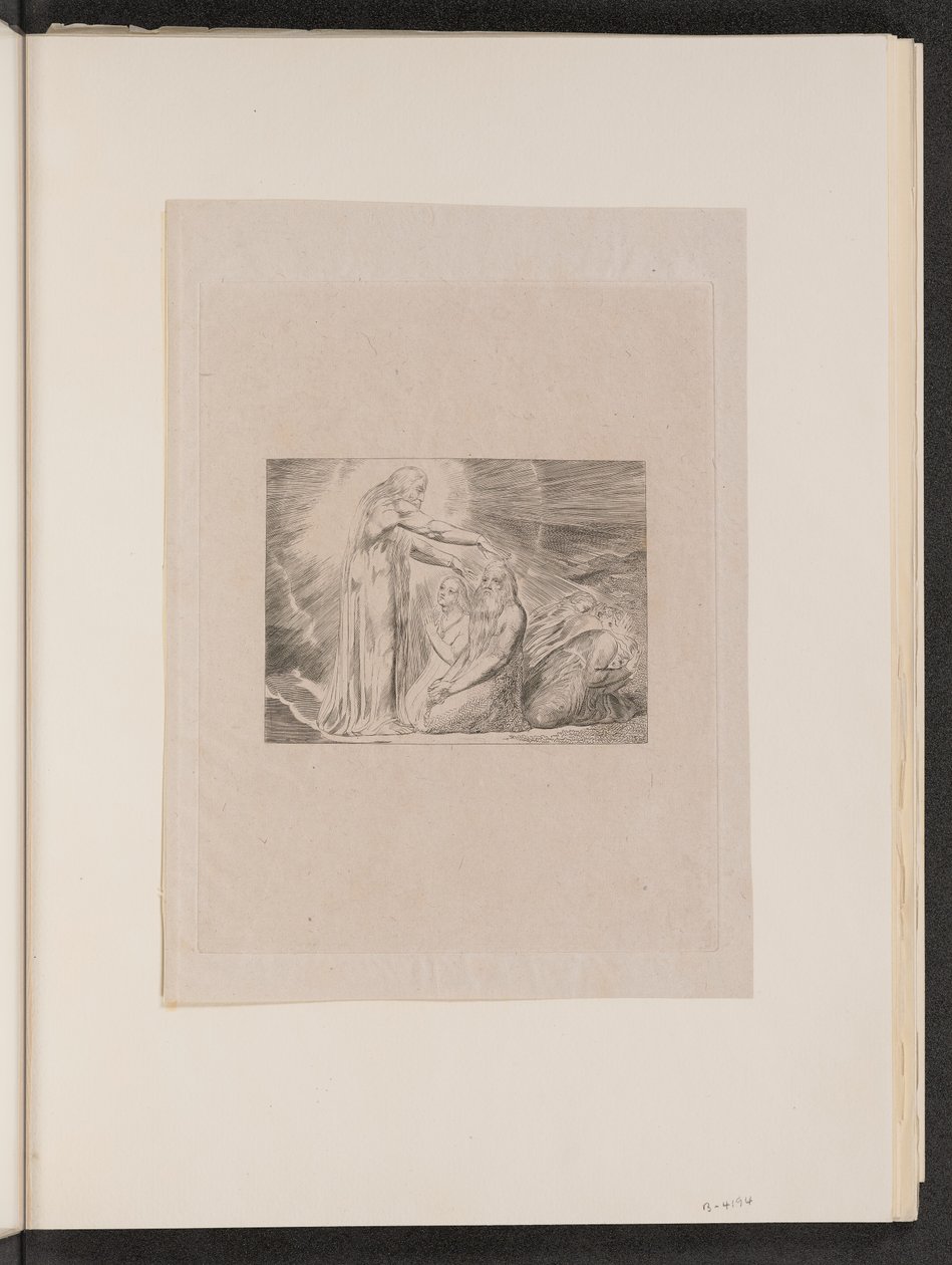 La visione di Cristo da William Blake