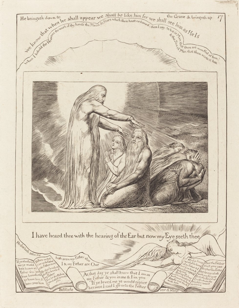 La visione di Dio da William Blake