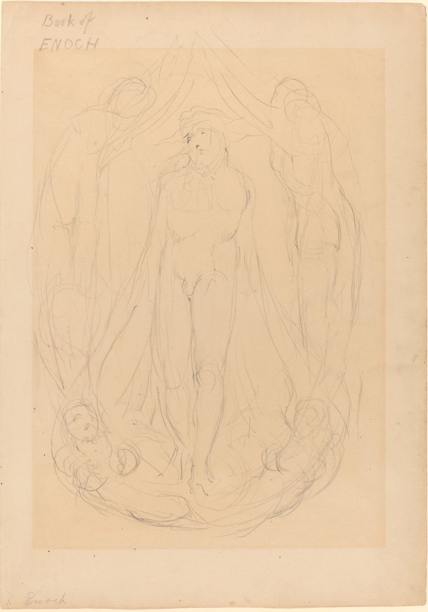 La visione del Signore degli Spiriti da William Blake