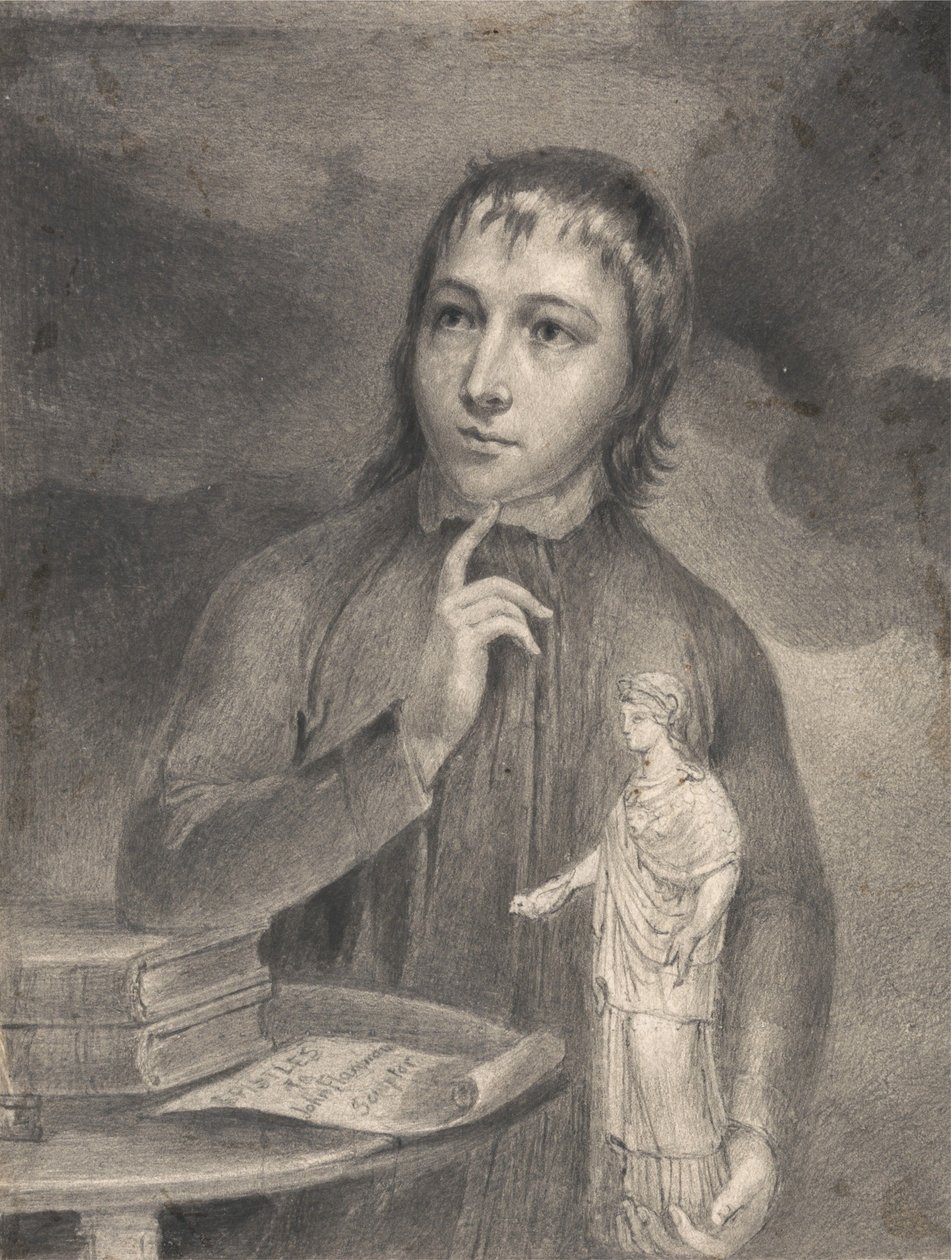 Thomas Alphonso Hayley, disegno a mezza figura da William Blake