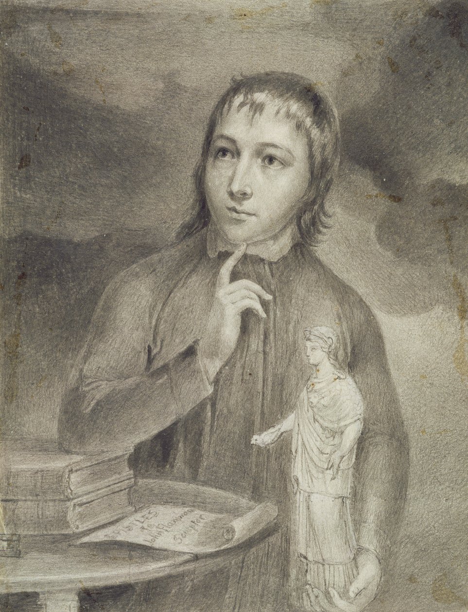 Thomas Alphonso Hayley, Disegno a Mezzo Busto da William Blake