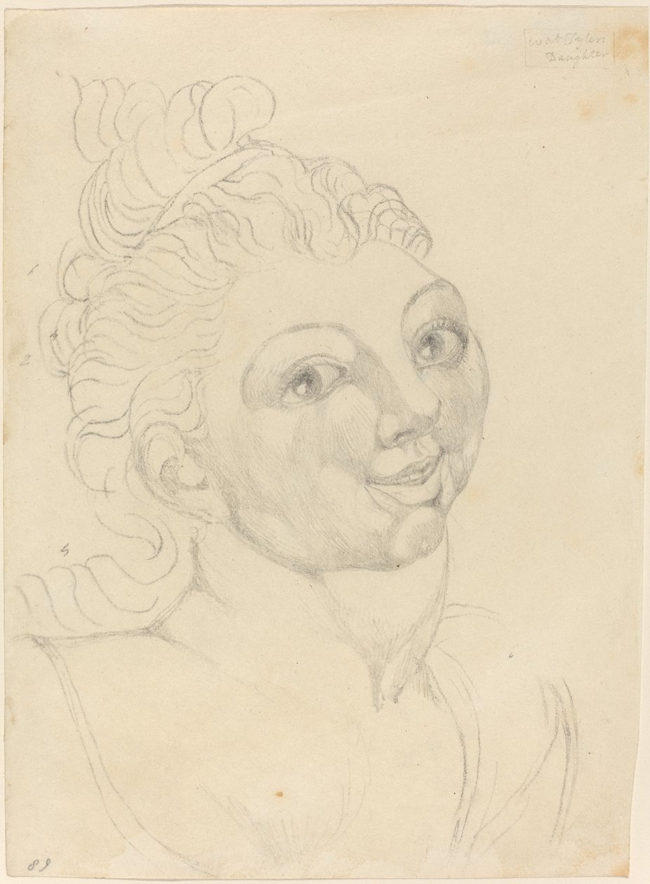 La figlia di Wat Tyler da William Blake
