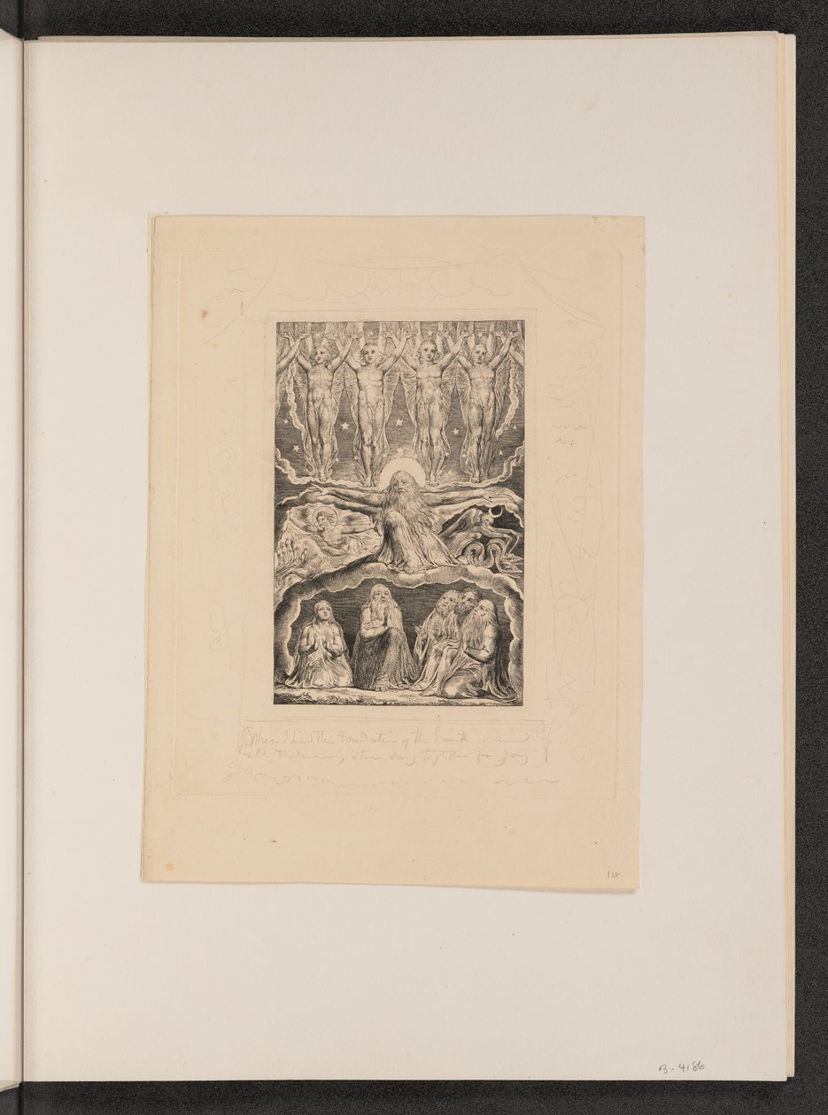 Quando le stelle del mattino cantavano insieme da William Blake