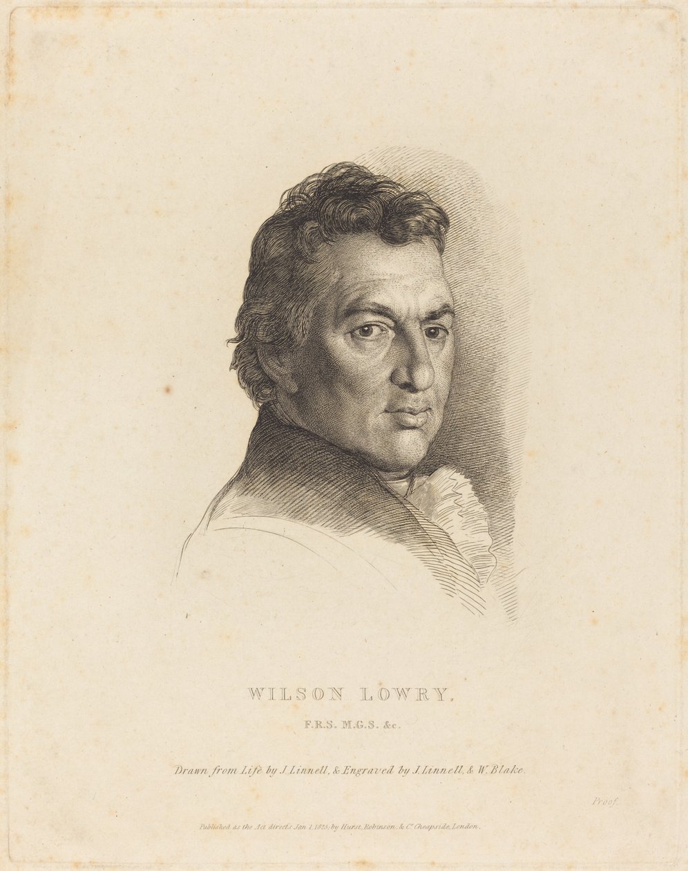 Wilson Lowry, 1825 da William Blake