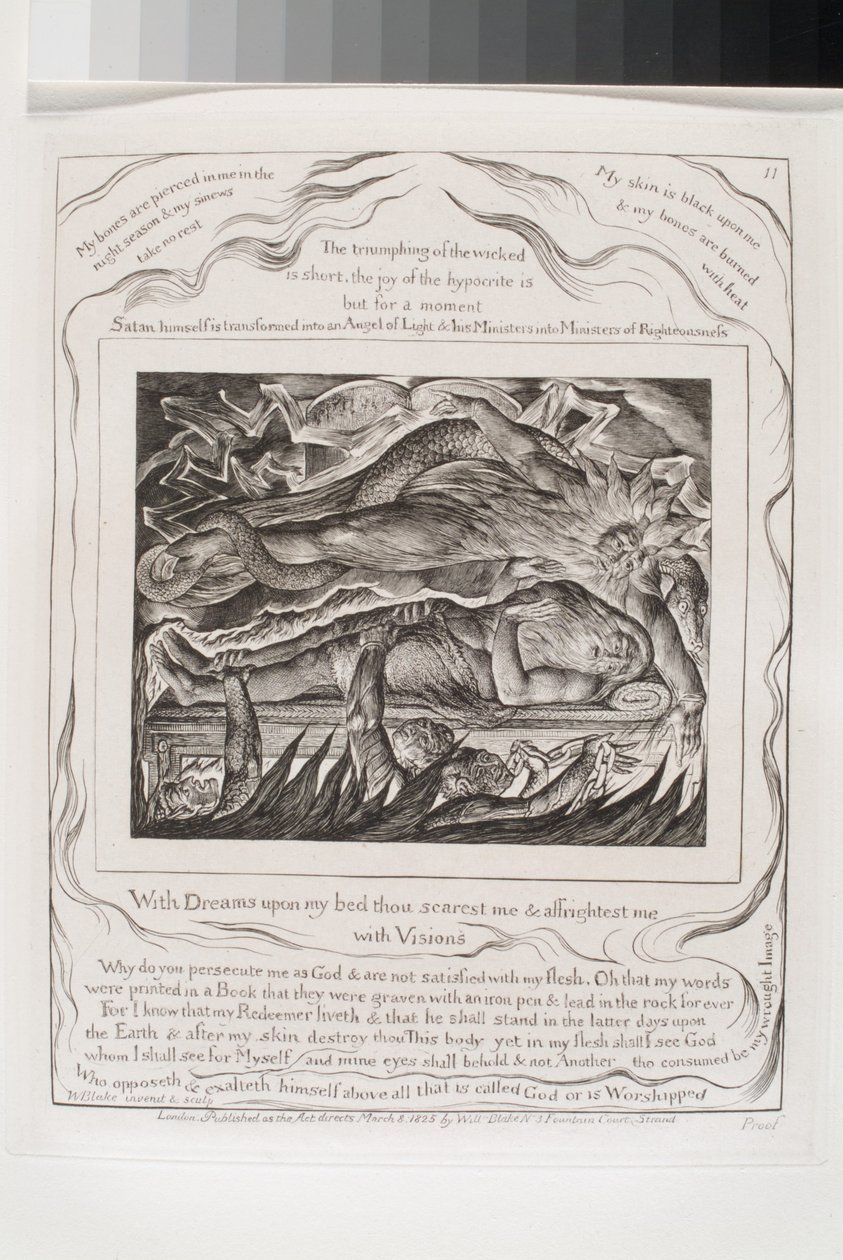 Con sogni sul mio letto mi spaventi da William Blake