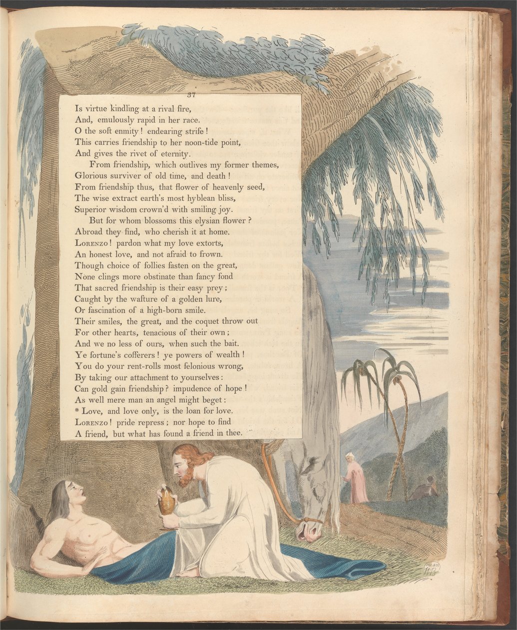 Pensieri notturni di Young, Pagina 37, Amore, e solo amore, è il prestito per amore da William Blake