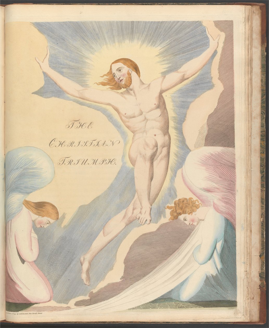Pensieri Notturni di Young, Pagina 65, La Quarta Notte, Il Trionfo Cristiano da William Blake