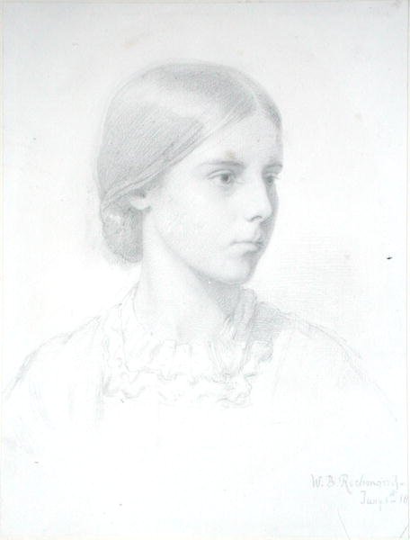 Ritratto di una giovane donna da William Blake Richmond