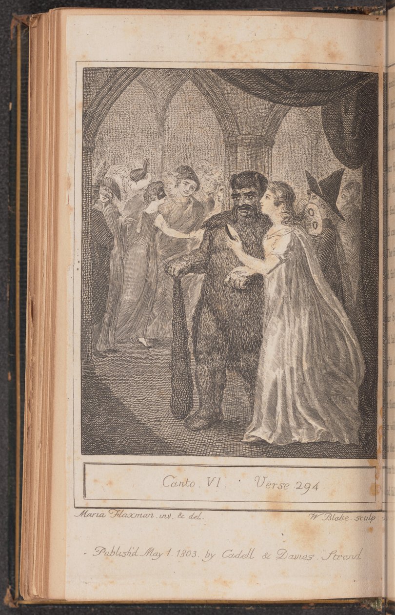 Canto IV, Verso 294 da William Blake after Mary Ann Flaxman