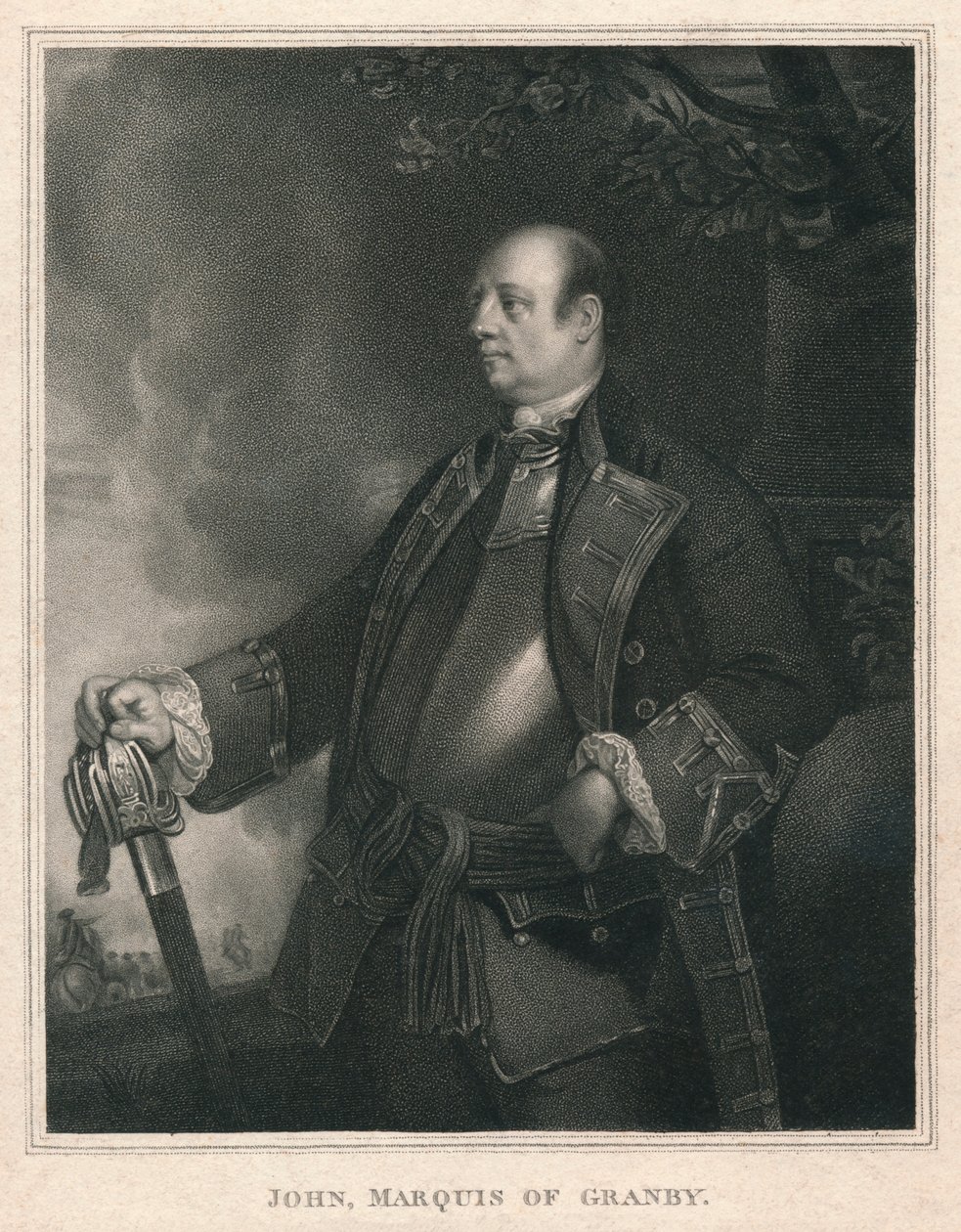 John, Marchese di Granby, c1758-1760 da William Bond