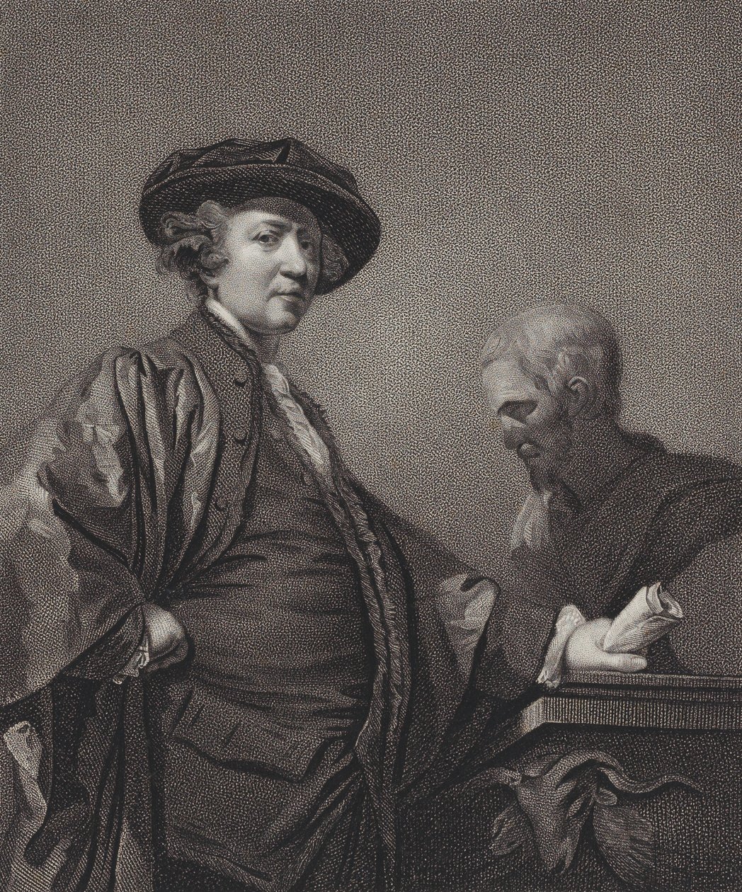 Sir Joshua Reynolds, Cavaliere da William Bond