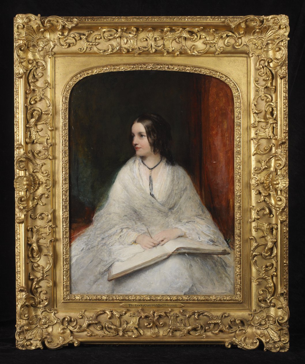 Ritratto di Jane Fortescue Seymour, Mrs Coleridge, c.1862 da William Boxall