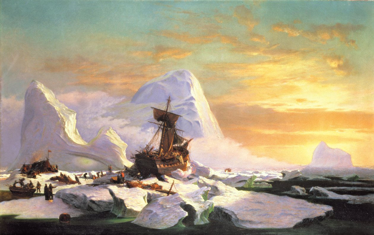Schiacciato nel ghiaccio da William Bradford