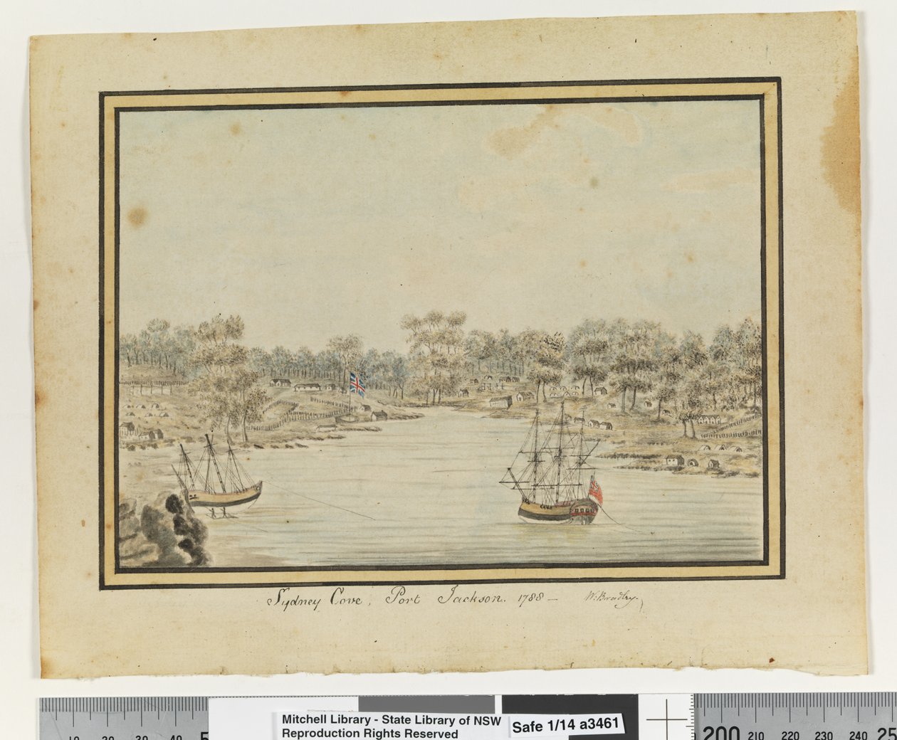 Sydney Cove, Port Jackson. 1788 da William Bradley