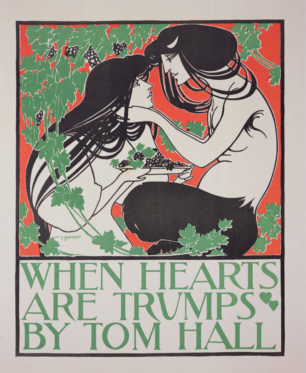 Riproduzione di un poster pubblicitario 