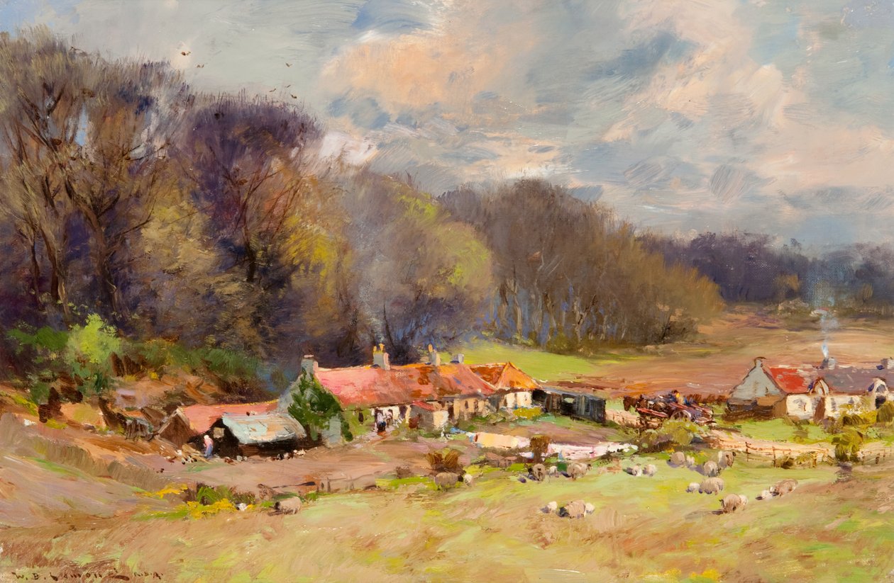 Bog Earn, Fife [o Scena di Fife] da William Bradley Lamond