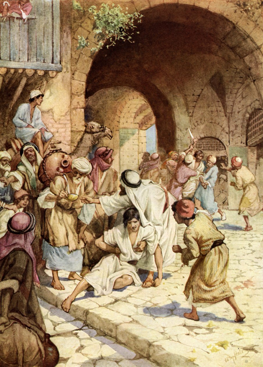 Fondazione della città biblica di rifugio da William Brassey Hole