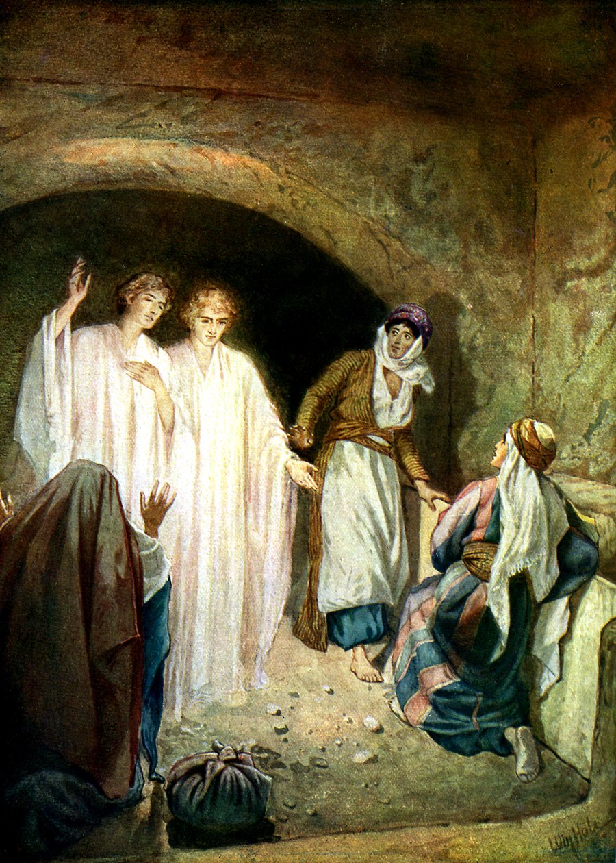 Il sepolcro di Gesù è trovato vuoto - Bibbia da William Brassey Hole