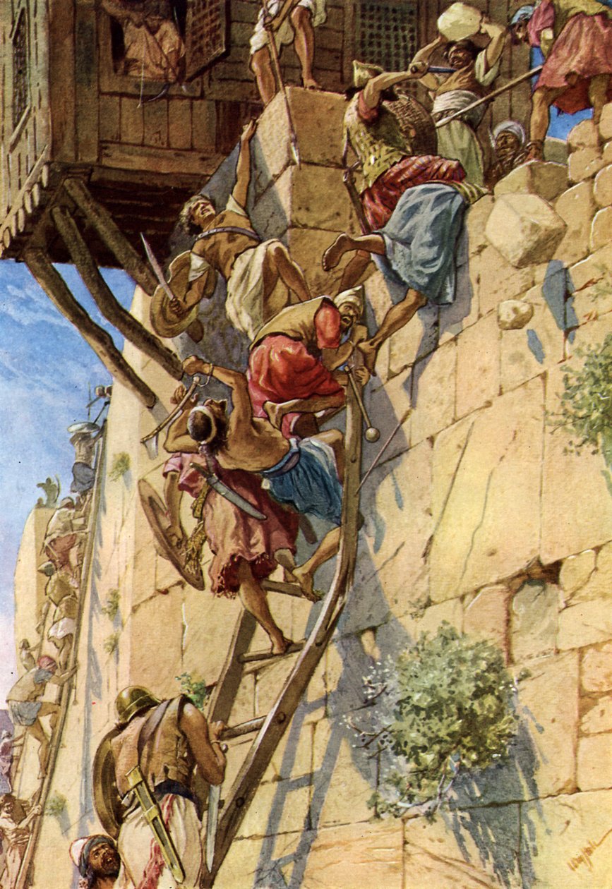 La cattura di Gerusalemme dai Gebusei da William Brassey Hole