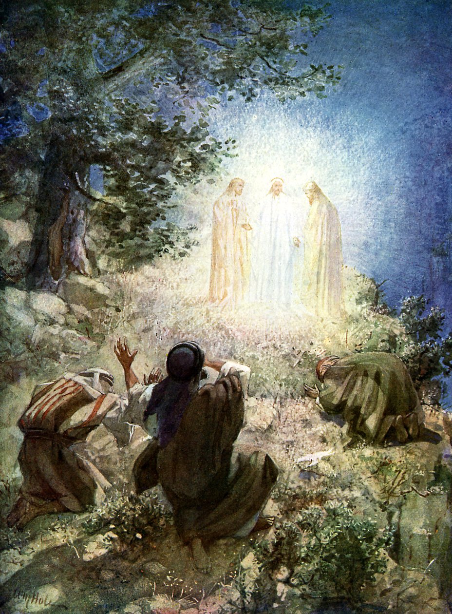 La trasfigurazione di Gesù - Bibbia da William Brassey Hole