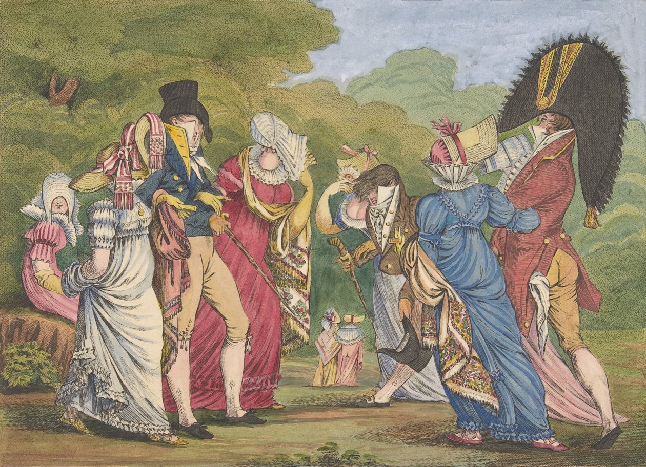 Les Invisibles, 1810 | William Brocas | Stampa d'arte