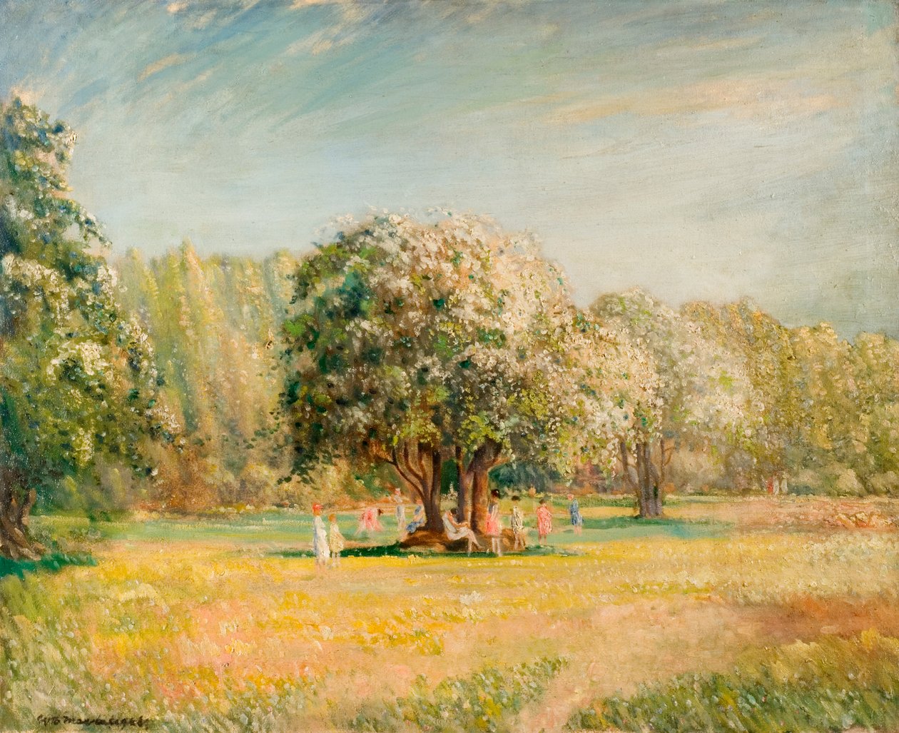 Tempo di fioritura, Epping Forest, Essex da William Brown MacDougall