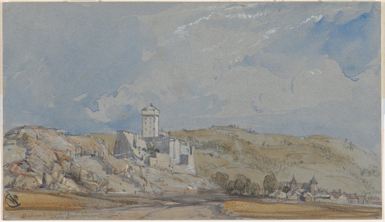 Castello di Lourdes da William Callow