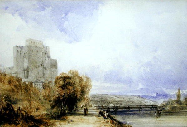 Chateau de Montboucher da William Callow