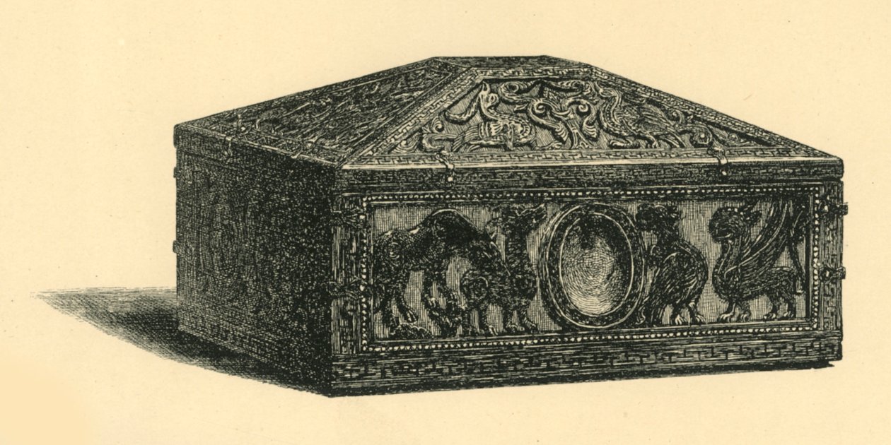 Scrigno, c1180-1200, 1881 da William Catley