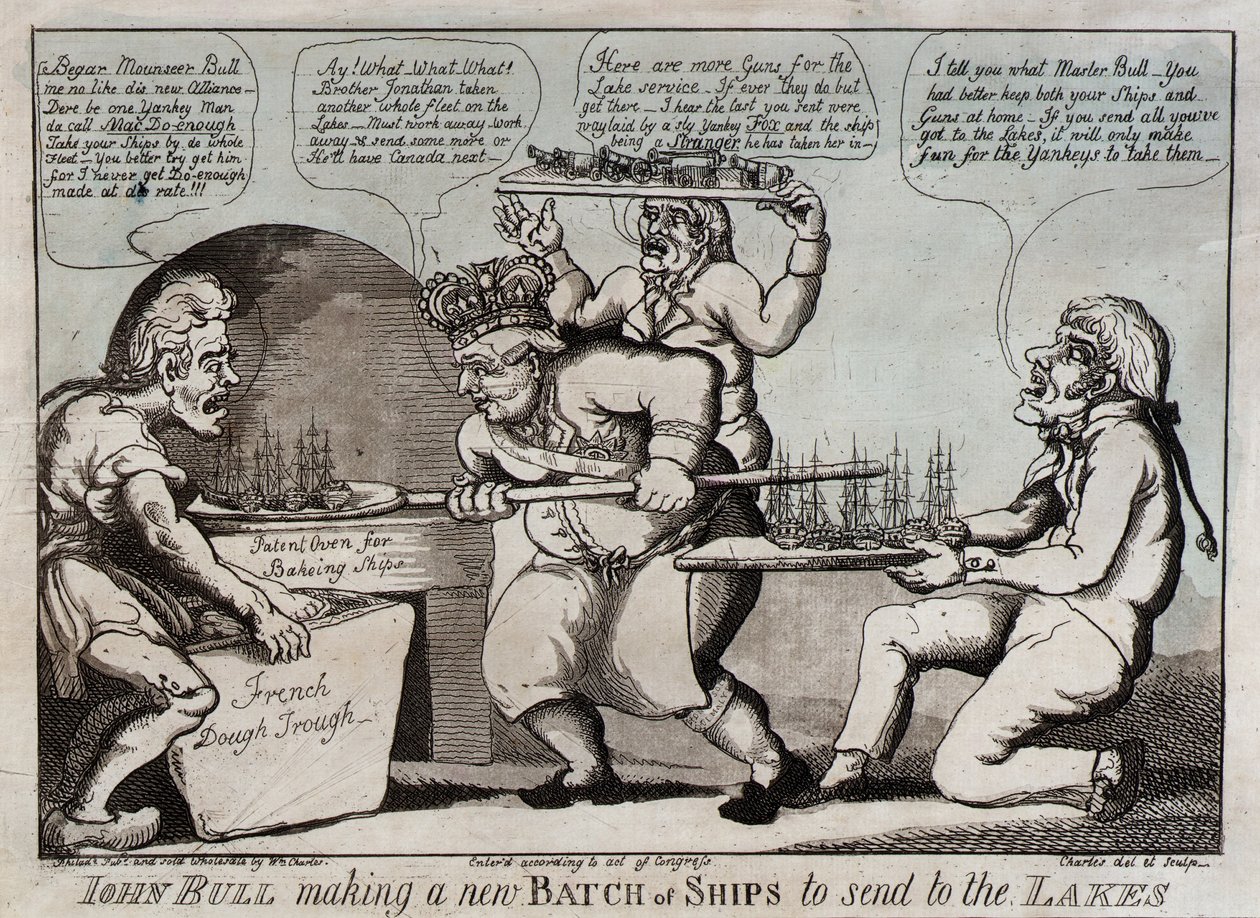 John Bull sta preparando un nuovo lotto di navi da inviare ai laghi da William Charles