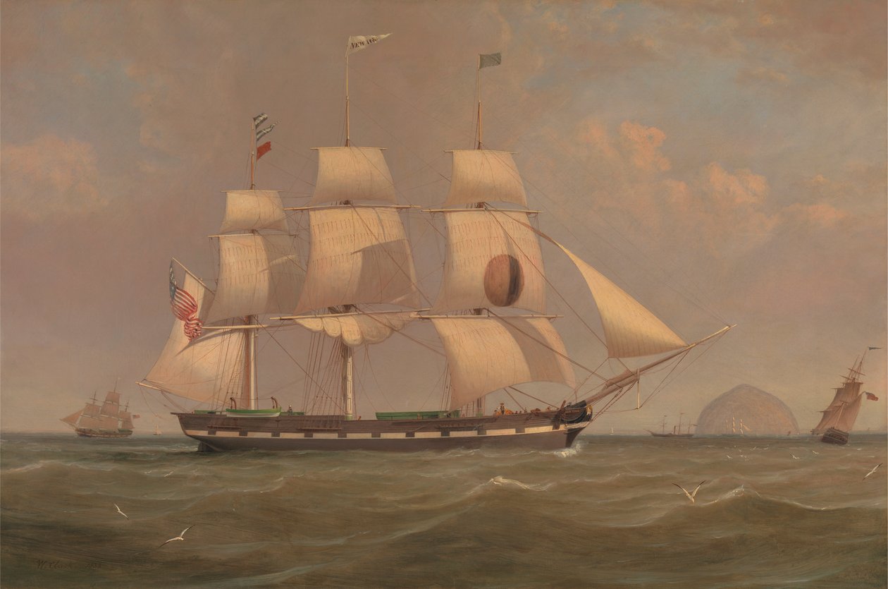 La nave della Black Ball Line 
