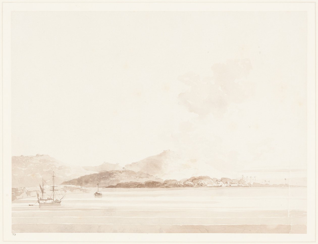 Una veduta in India da William Daniell
