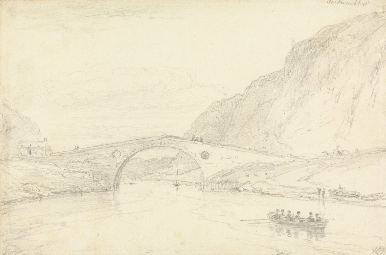 Ponte di Clackursail da William Daniell