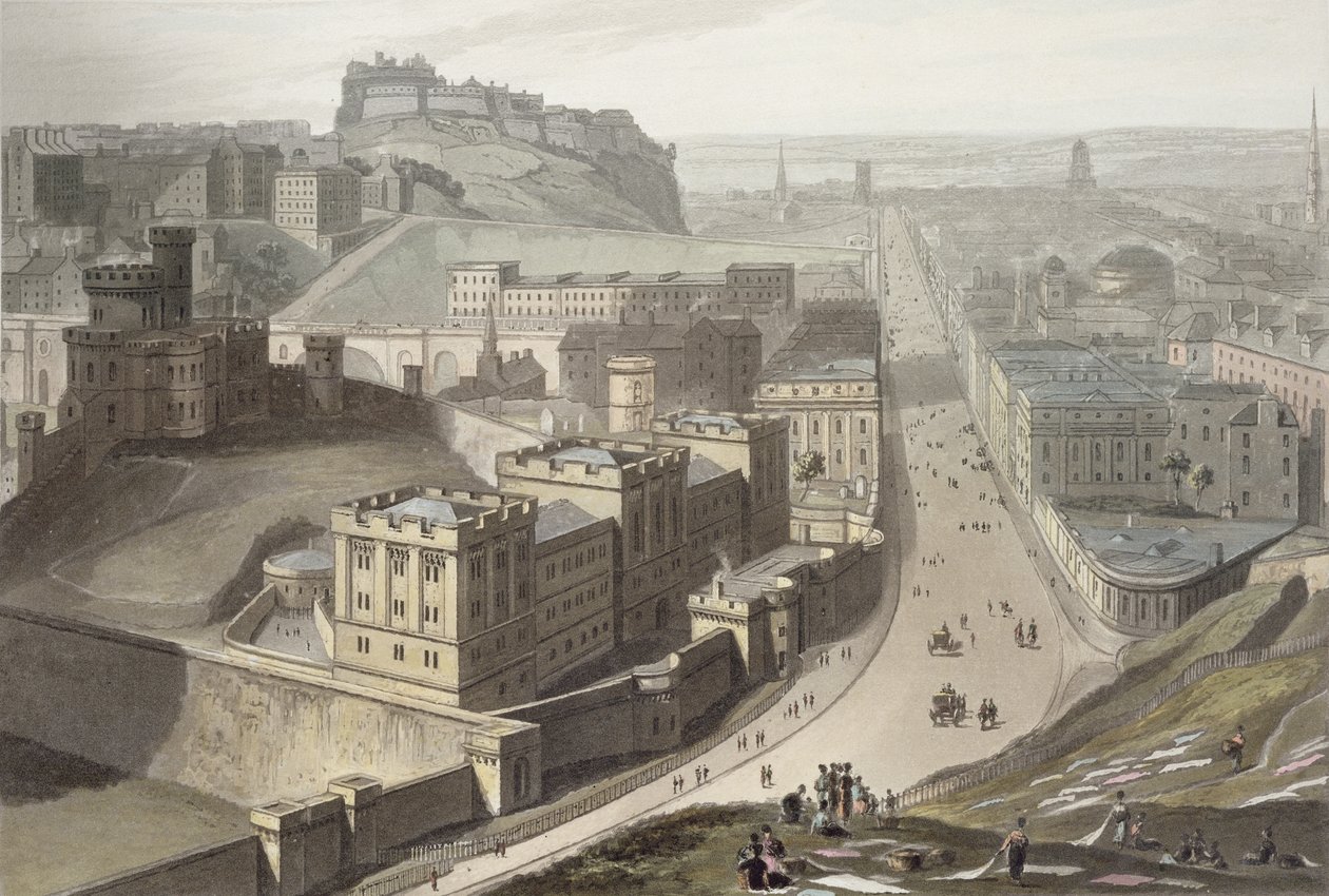 Edimburgo, da Calton Hill, da 