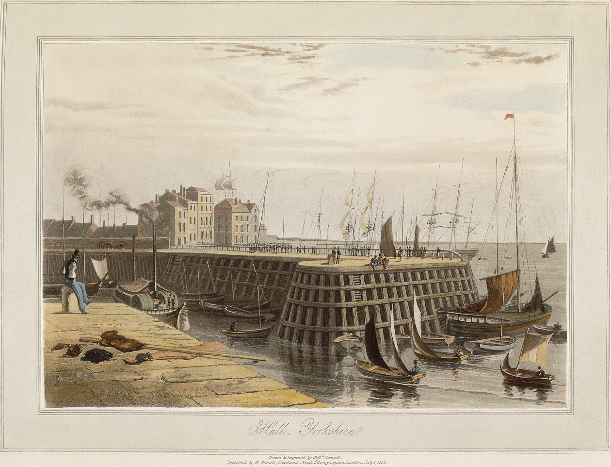 Hull, Yorkshire da William Daniell