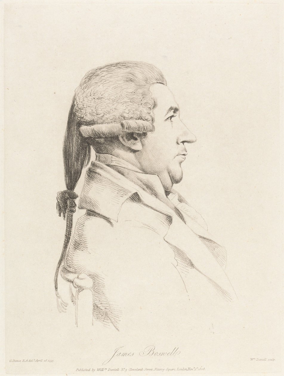 James Boswell da William Daniell