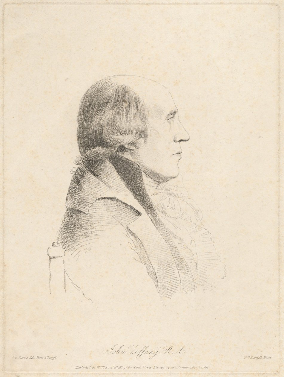 John Zoffany, R.A. da William Daniell