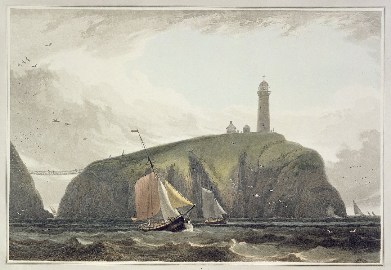 Faro sul South Stack, Holyhead, da 