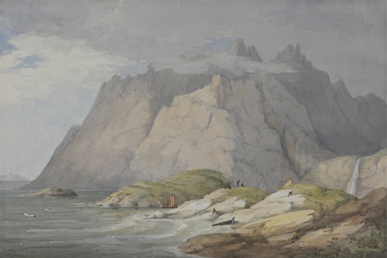 Loch Scavaig, Isola di Skye da William Daniell