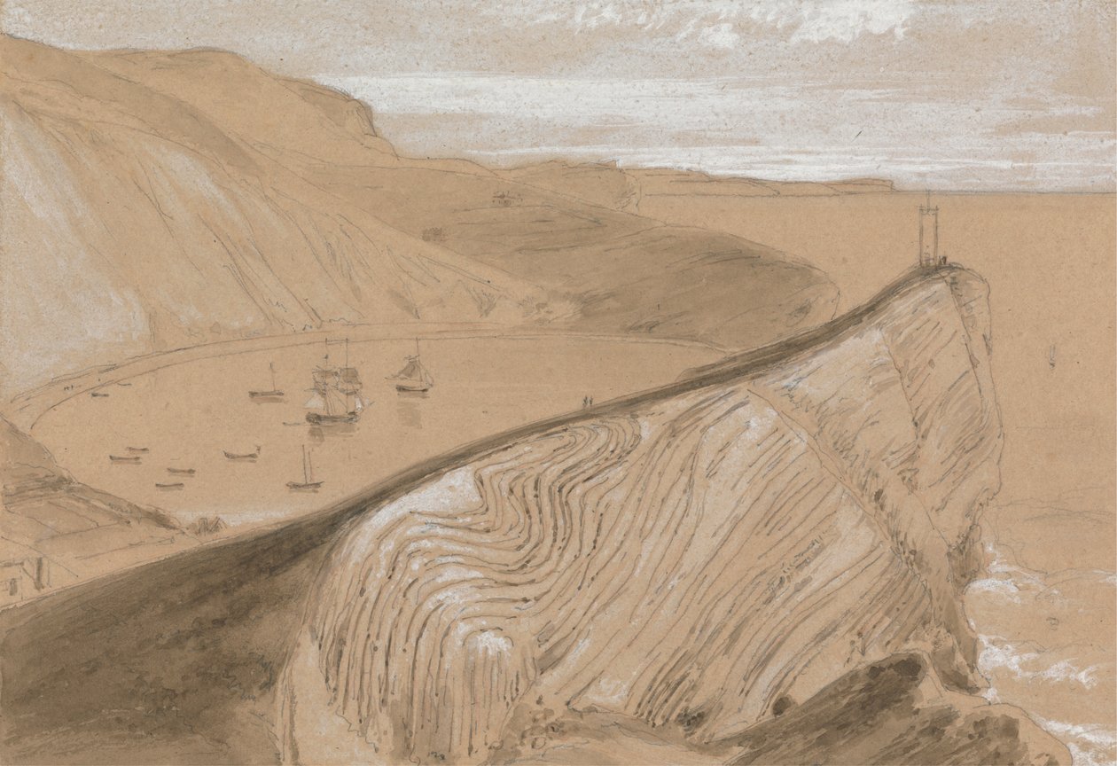 Lulworth Cove da William Daniell