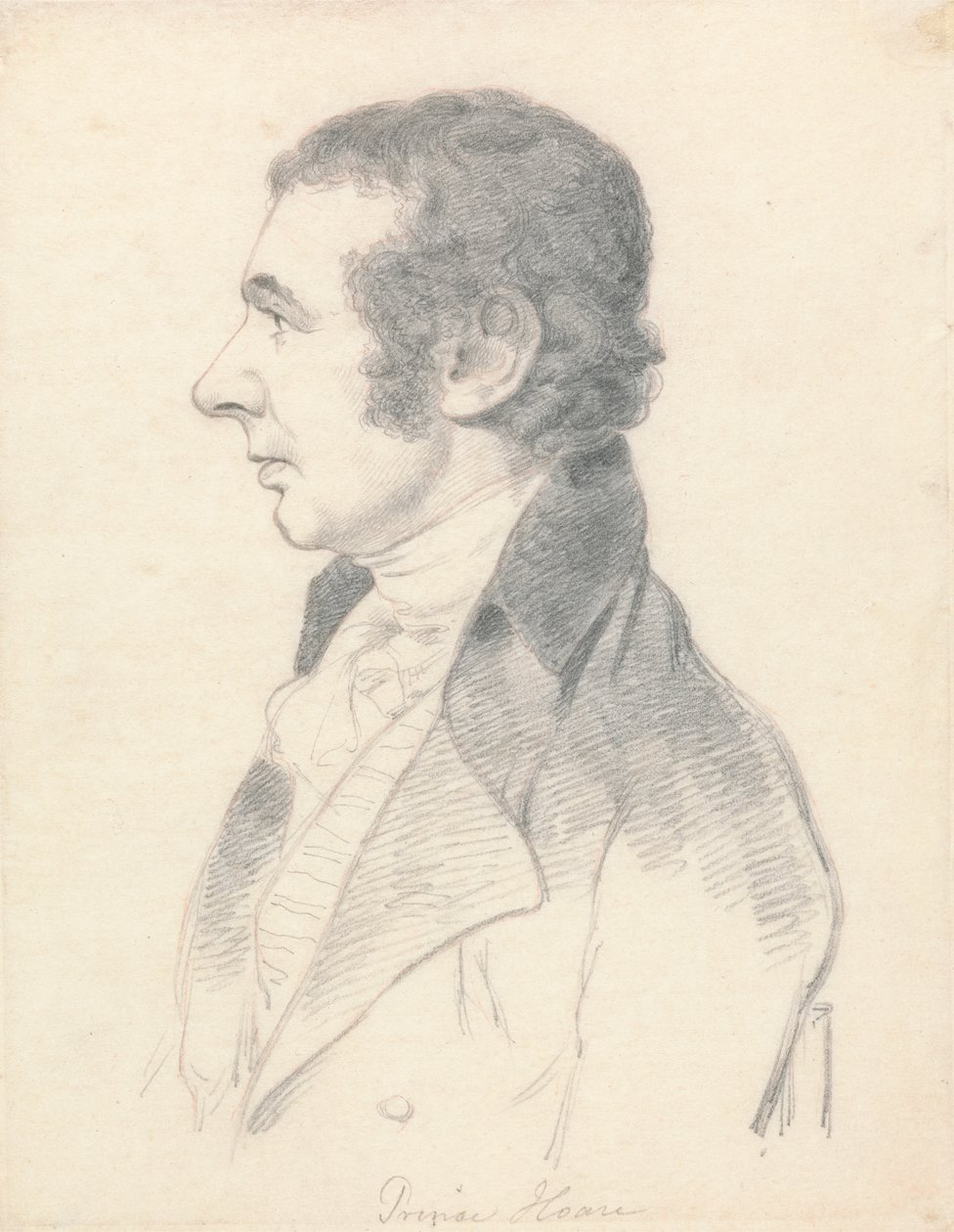 Ritratto di Prince Hoare da William Daniell