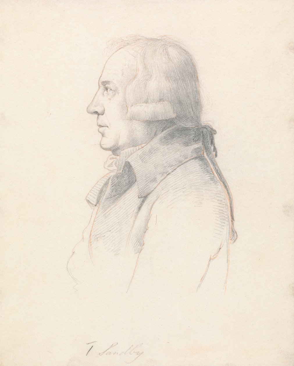 Ritratto di Thomas Sandby da William Daniell