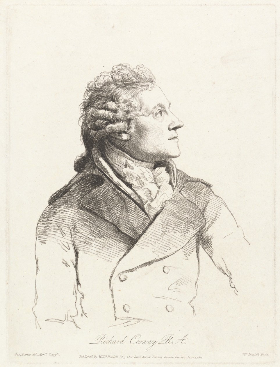 Richard Cosway, R.A. da William Daniell